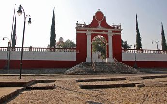 Iglesia del barrio de Analco, uno de los primeros barrios de la fundación de la ciudad de Puebla / Melanie Torres