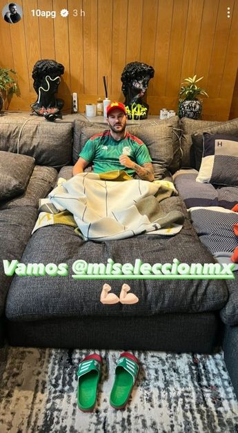Gignac apoya a México durante su debut en Qatar 2022 / Foto Instagram @10apg