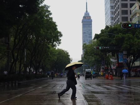Vialidades aledañas al Centro Histórico de la Ciudad de México sufrieron inundaciones | Cuartoscuro