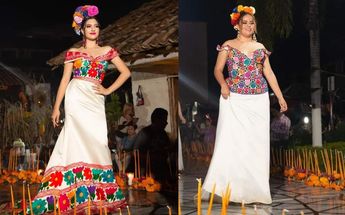 Vestidos de novia con bordados huastecas / Wendy Salazar