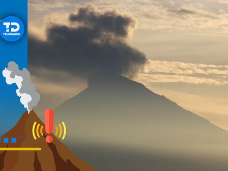 El Cenapred ha registrado más de 50 exhalaciones del Popocatépetl en las últimas 24 horas / Agencia Cuartoscuro