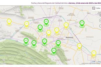 El Sistema Integral de Monitoreo registró ocho estaciones en verde y siete en amarillo. | Cortesía