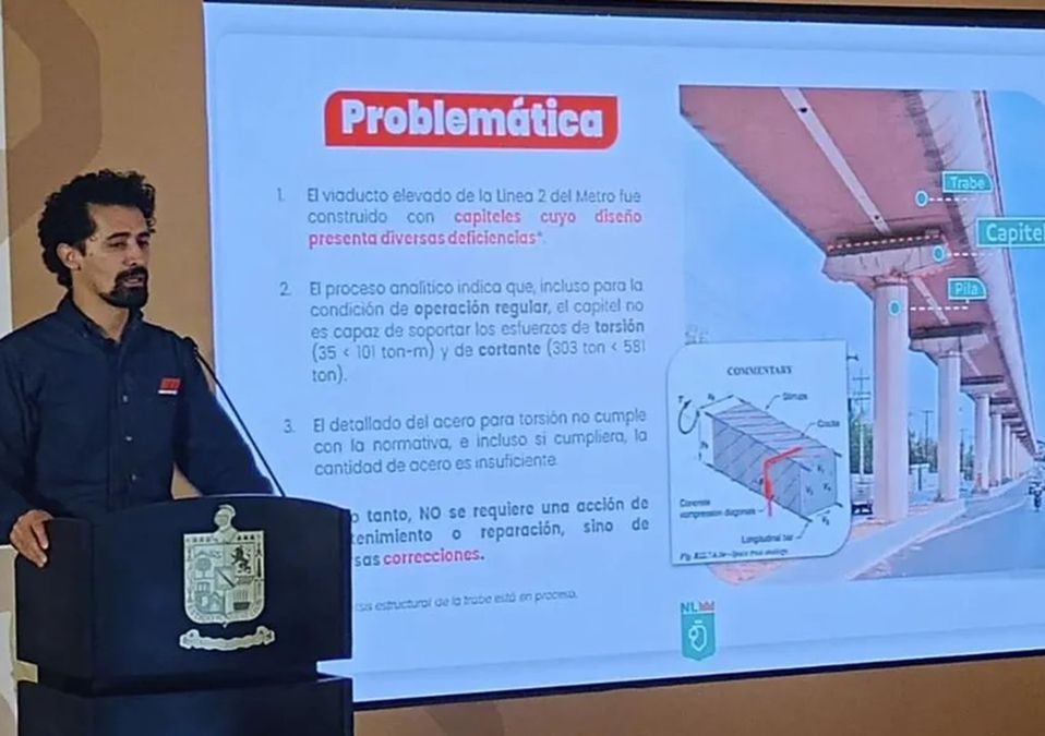 Reparación de Línea 2 del Metrorrey costará mil millones de pesos