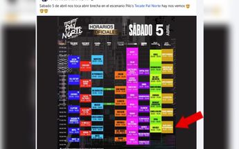 El grupo regiomontano se presentó el 5 de abril en Pa'l Norte. | Especial