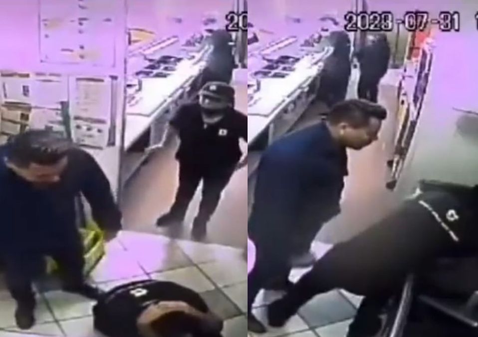 Sujeto agrede a empleado de un Subway en San Luis Potosí | Cortesía