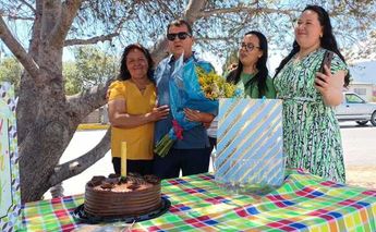 Javier Rada es el hombre que festejó sus 58 años.