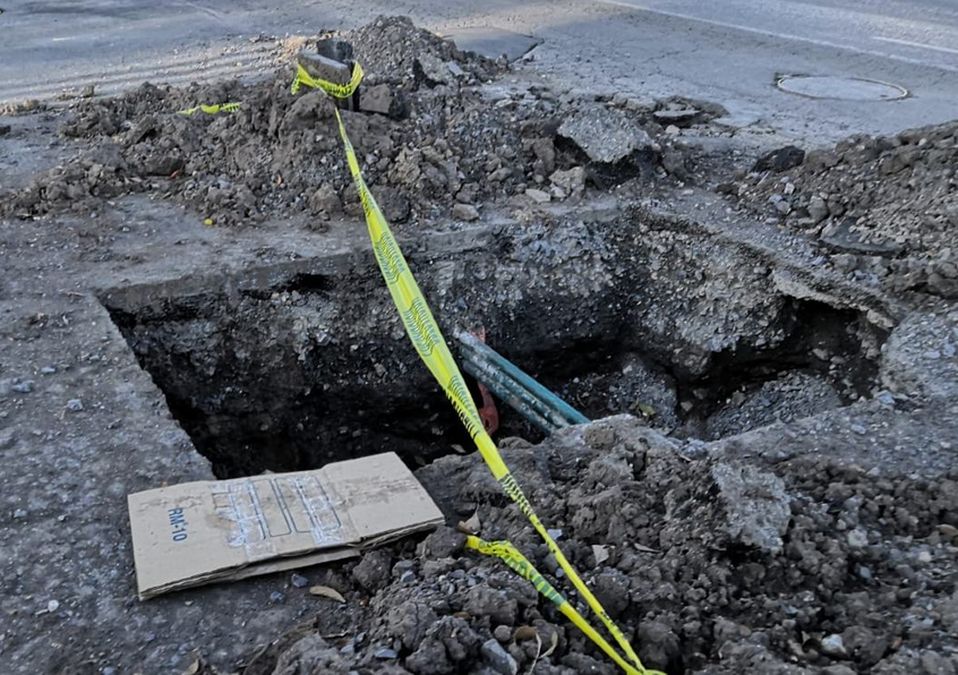Ciudadanos reportan obra inconclusa de AyD en San Nicolás