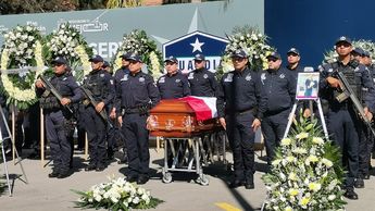 La oficial de la Guardia Civil fue despedida con honores reconociendo su entrega y su labor | Elizabeth Guzmán