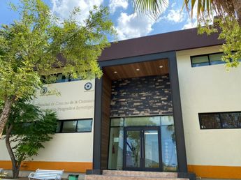 Edificio de Posgrado de la Facultad de Ciencias de la Comunicación de la UANL. | Cortesía