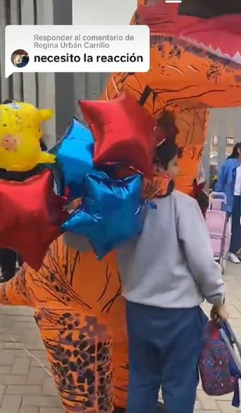 Así reaccionó el sobrino