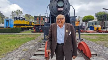 Para don Narciso, los ferrocarriles lo fueron todo y hoy los recuerda con mucho cariño | Melanie Torres