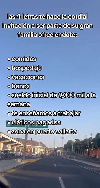 Supuesta oferta laboral en TikTok