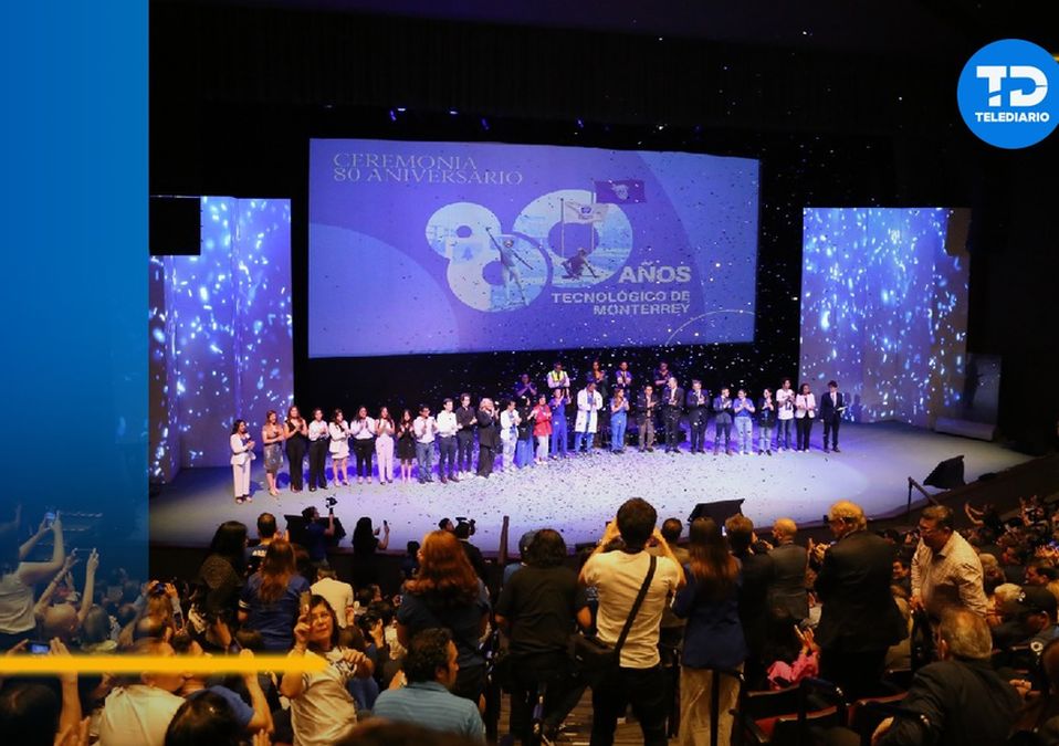 Actividad por el 80 aniversario del Tec de Monterrey. / Raúl Palacios