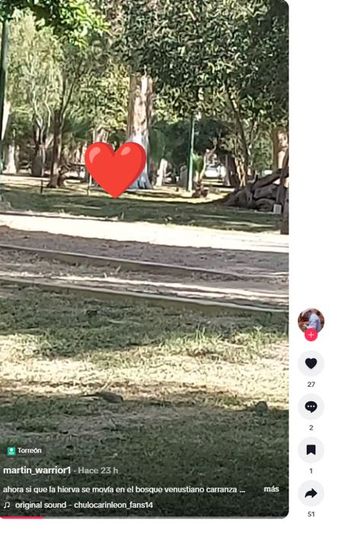 La pareja ya circula en TikTok tras la publicación de un usuario