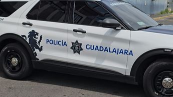 La zona fue acordonada por los policías municipales de Guadalajara tras el asesinato del joven.