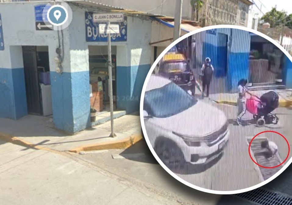El accidente ocurrió frente a una conocida lavandería ubicada en San Jerónimo Caleras / Especial