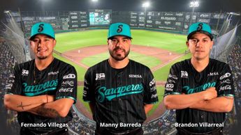 Fernando Villegas, Brandon Villarreal y Manny Barreda destacan como pilares de Saraperos de Saltillo | Canva