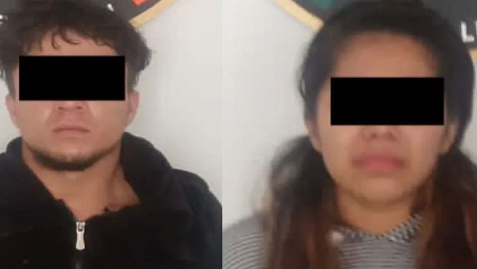 Detienen a pareja por presuntamente robar un taxi en Salinas Victoria