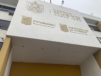Al interior del edificio de las oficinas de Fomerrey se encuentra una sucursal del Banco del Bienestar. | Carlos Ortega