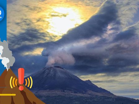 Actividad del Popocatépetl 18 de agosto de 2024 / Andrés Lobato