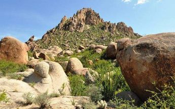 Rocas de la Sierra del Sarnoso.