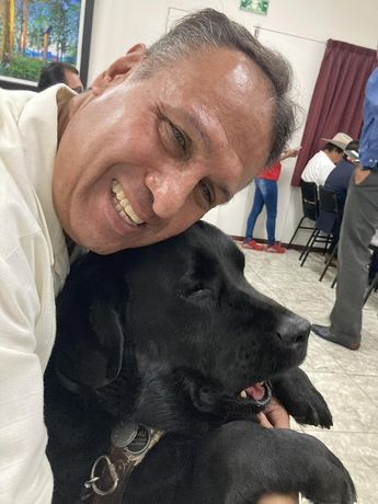 Miguel Ángel Hernández ya había acudido a otros establecimientos con su perro guía sin mayor inconveniente / Cortesía