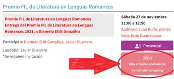 Pasos para realizar tu agenda virtual; paso 1. / Foto especial FIL
