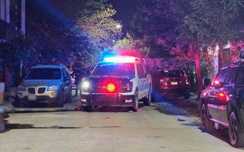 Movilización de la Policía de Pesquería en el lugar de los hechos. | Susana Paredes