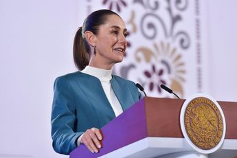 Claudia Sheinbaum en su segunda conferencia de prensa como Presidenta de México el 3 de octubre de 2024. | Presidencia