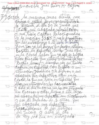 Carta El Chapo 1