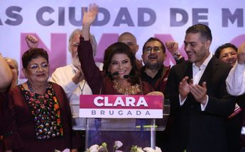 Clara Brugada, virtual ganadora de la Ciudad de México