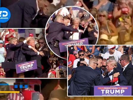 Atacan a Donald Trump en Pensilvana 13 de julio