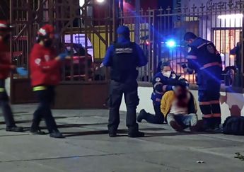 Protección Civil de Monterrey atendió al hombre. | Israel Santacruz