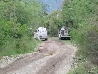 Los restos fueron trasladados al Servicio Médico Forense de la ciudad de Monterrey. | Agustín Martínez