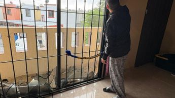 Algunas casas que no estaban tan cerca de la zona de la explosión también resultaron afectadas | Ángel Mercado