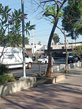 Auto donde asesinaron a la víctima / Josefina Ruiz