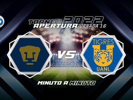 Sigue EN VIVO el partido entre Pumas y Tigres: Liga MX