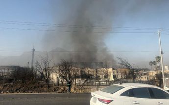 Una zona industrial en García se incendió desde el martes por la tarde. | Pedro Delgado