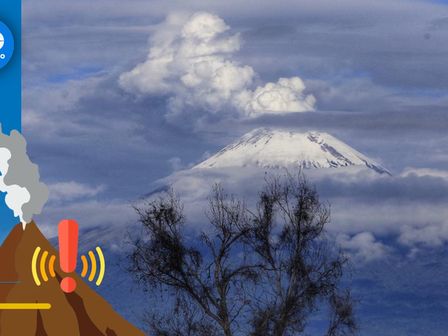 El volcán Popocatépetl registra emisiones de vapor de agua y cenizas este 2024 / Archivo TELEDIARIO