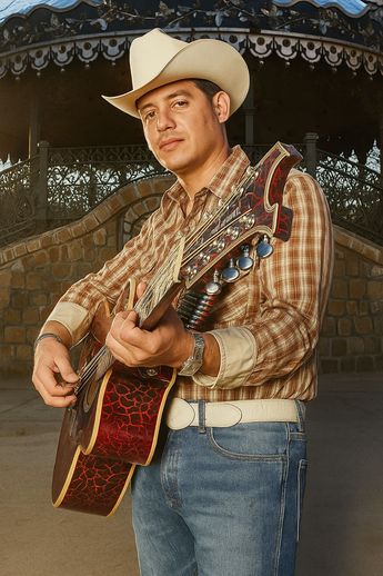 Ariel Camacho mostró gran interés por la música desde muy niño, influenciado por su padre, Benito Camacho, quien tocaba en un grupo musical (ChatGPT)