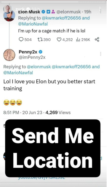 Elon Musk vs Mark Zuckerberg pelea redes