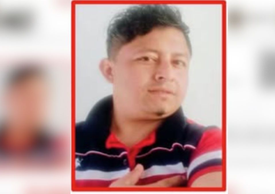 Familiares y autoridades solicitan apoyo ciudadano para encontrar a Rubén Ángeles Cruz.| Especial