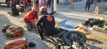 El hombre fue trasladado para una valoración médica profunda. | Cortesía