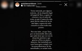 "Todos cometemos errores y pido disculpas"; reacciona en redes Andy Benavides / Cortesía
