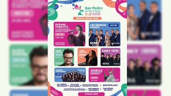 Calendario Arte Fest en San Pedro 2025.| Especial