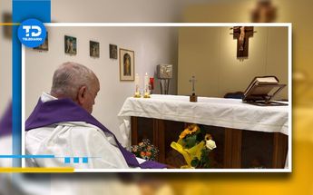 La foto fue tomada después de celebrar la Eucaristía | Vaticano
