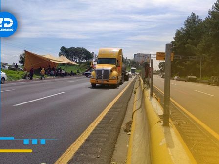 Autopista México-Puebla hoy 12 de agosto / Agencia Es imagen