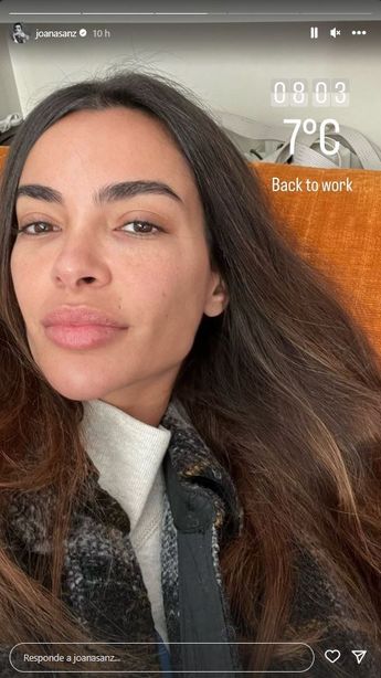 Joana Sanz regresa a Instagram