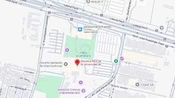 Vista aérea de la Cineteca FICG en Google Maps
