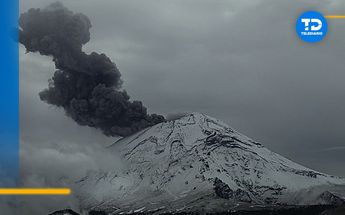 Volcán Popocatépetl registra explosión HOY 23 de noviembre / Sky Alert